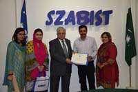 Self-Institutional Performance Evaluation by SZABIST on June 25th -27th, 2018
